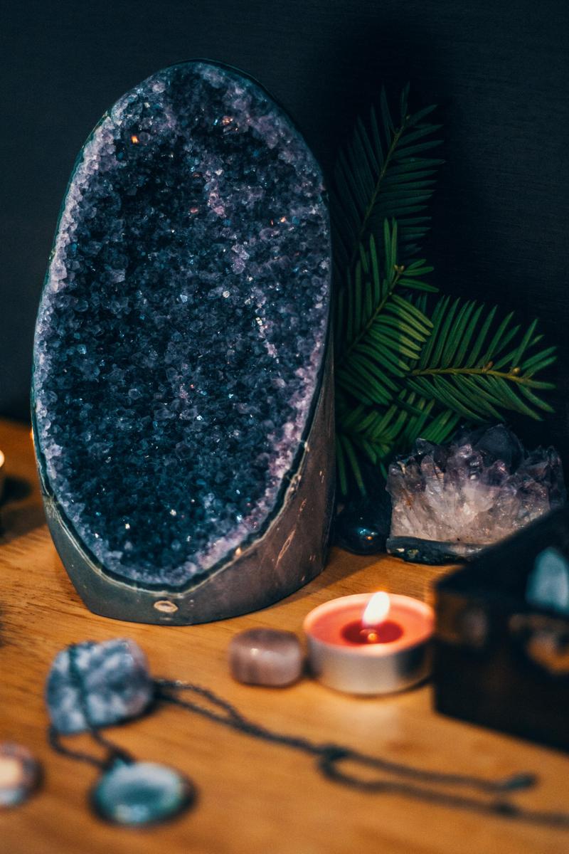 amethyst crystals
